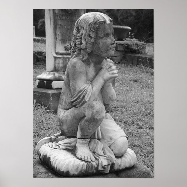 "Innocence"  Victorian Statuary Art Poster (Front)