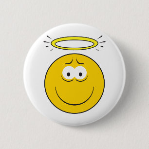 Innocent Angel Face 6 Cm Round Badge