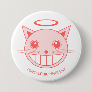 Innocent Cat button