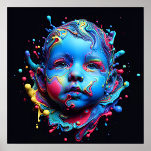 Innocent Dreams - AI At Work Poster