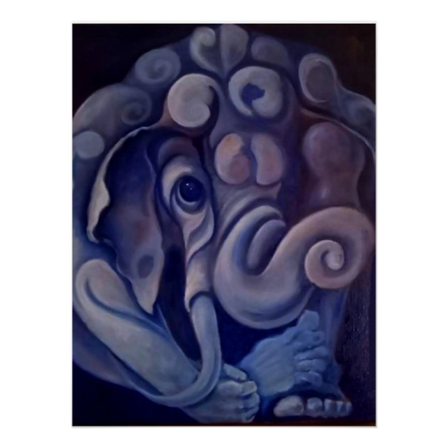 Innocent elephant poster (Front)