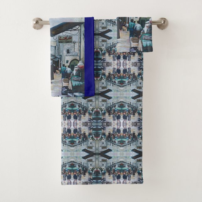 Innocent Eyes of Old Jerusalem Bath Towel Set (Insitu)