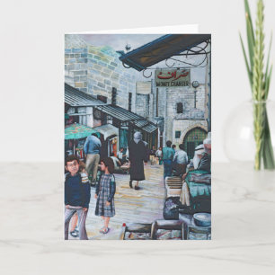 Innocent Eyes of Old Jerusalem Greeting Card