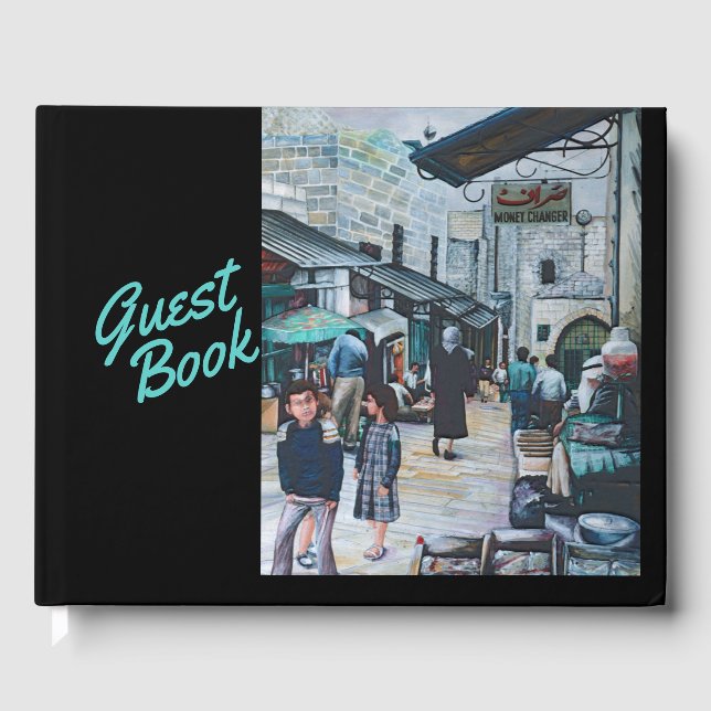 Innocent Eyes of Old Jerusalem Guest Book (Front)