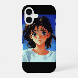 Innocent Gaze Anime Girl iPhone 16 Case