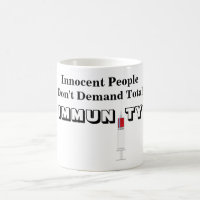 Innocent People Don't Demand Total IMMUNITY