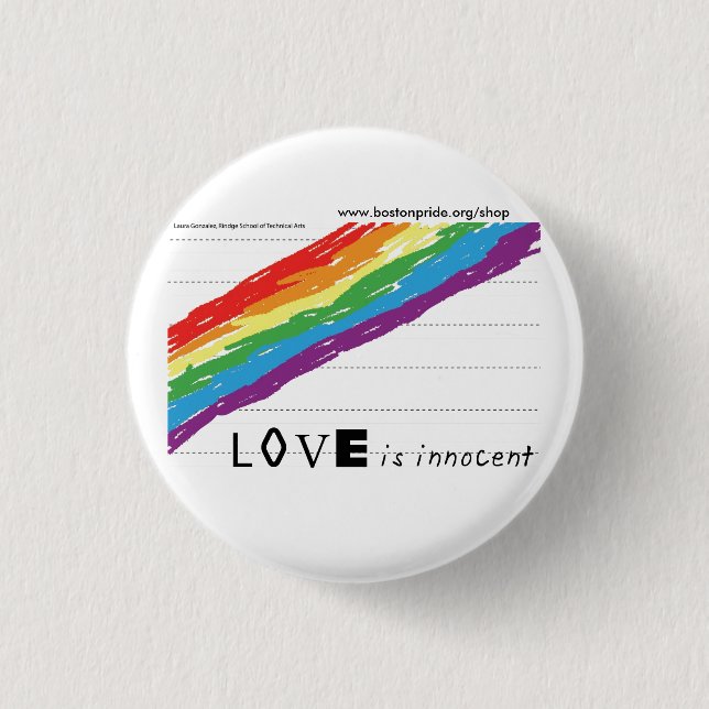 Innocent Small 3 Cm Round Badge (Front)