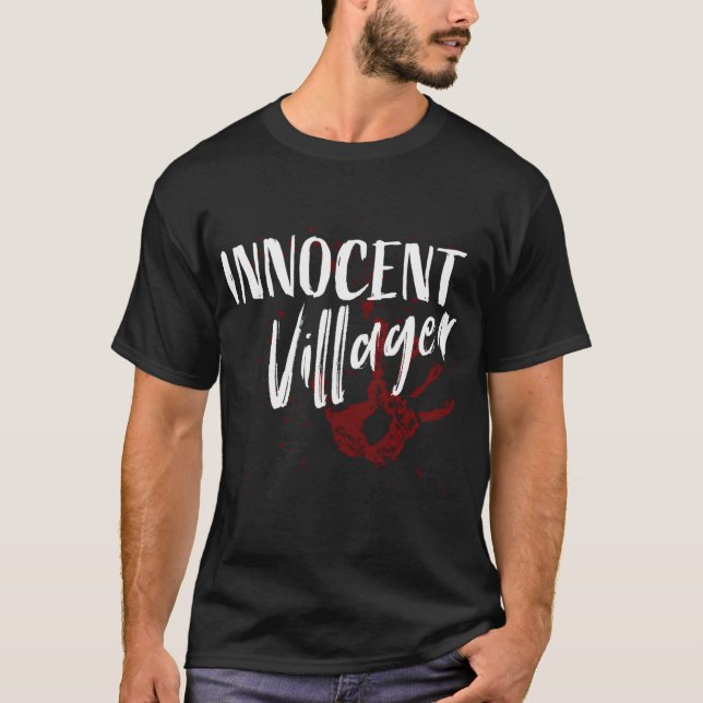 Innocent Villager - Handprint T-Shirt (Front)