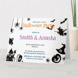 Innovation Adult Halloween Party  Card