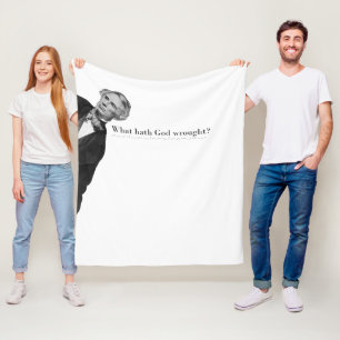 Innovation Begins with a Single Message Fleece Blanket