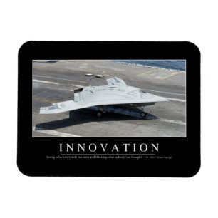Innovation: Inspirational Quote 1 Magnet