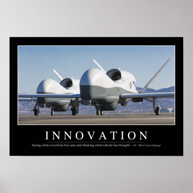 Innovation: Inspirational Quote 2 Poster (Front)