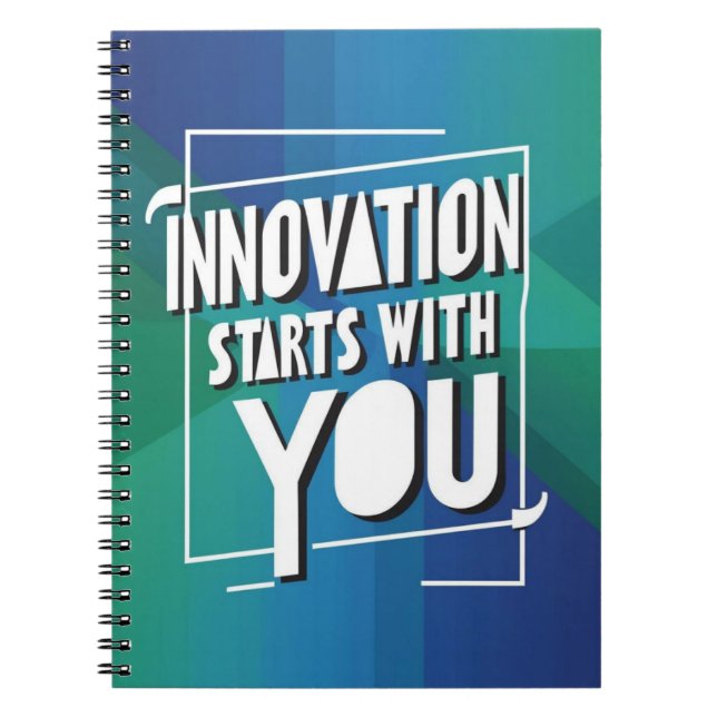 Innovation Starts With You option 1 Notebook (Front)