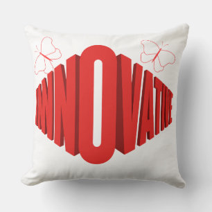 Innovation Throw Pillow
