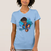 Innovative Black Aquarius Diva with Bold Flair