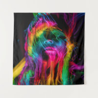 Innovative Lightpainting Portrait Art Technique