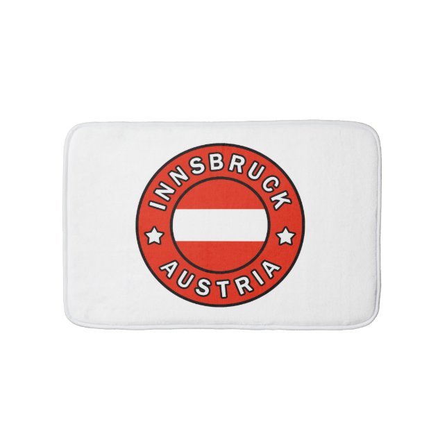 Innsbruck Austria Bath Mat (Front)