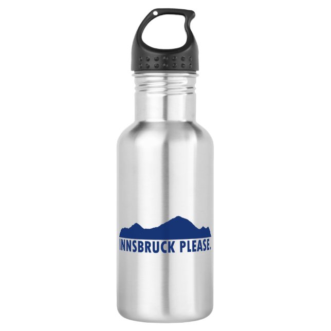Innsbruck Austria Please 532 Ml Water Bottle (Front)