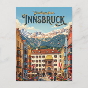 Innsbruck Austria Postcard