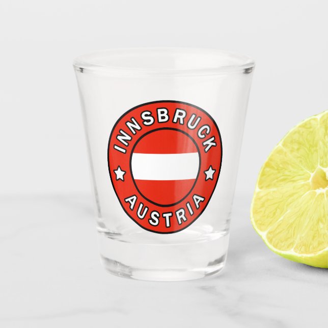 Innsbruck Austria Shot Glass (Front)