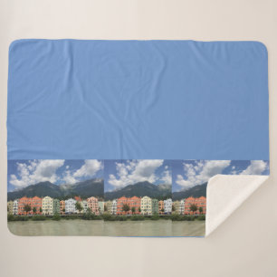 Innsbruck, city in the Alps  Sherpa Blanket