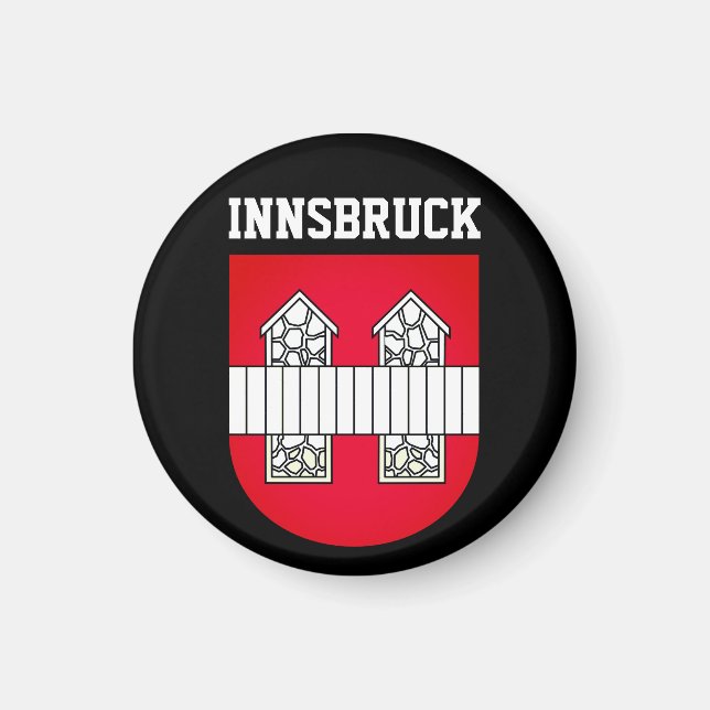 Innsbruck coat of arms - AUSTRIA Magnet (Front)