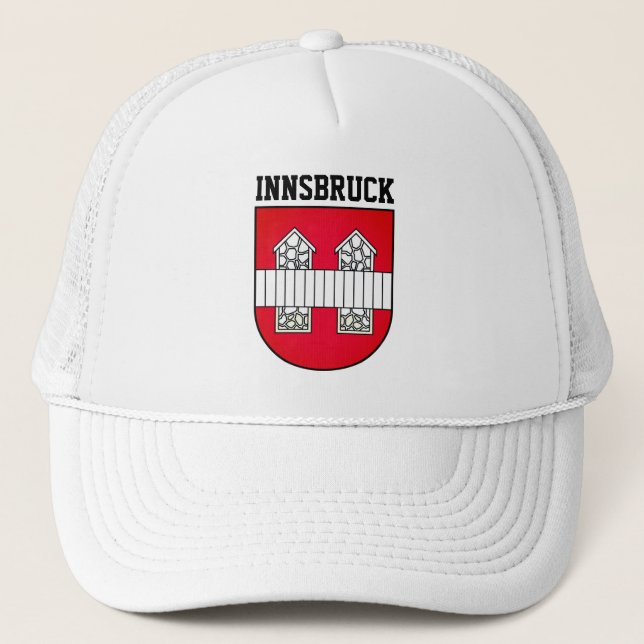 Innsbruck coat of arms - AUSTRIA Trucker Hat (Front)