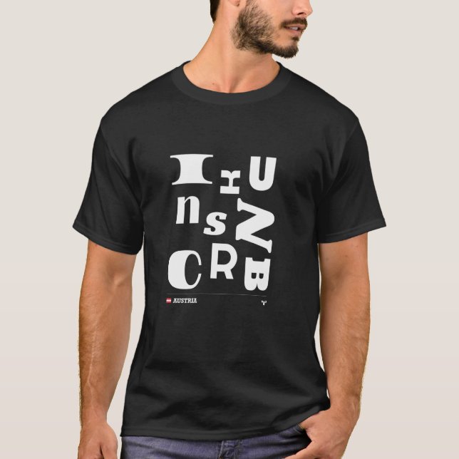 Innsbruck Design Type T-Shirt (Front)