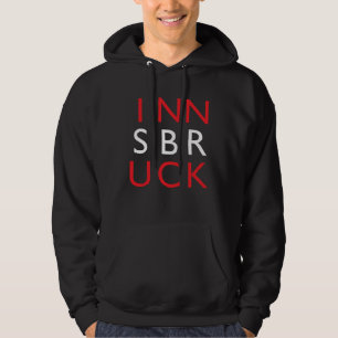 Innsbruck Flag Colorful Vacation  Souvenir Innsbru Hoodie
