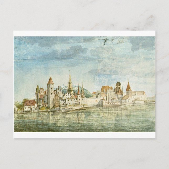 Innsbruck Seen from the North by Albrecht Durer Postcard (Front)