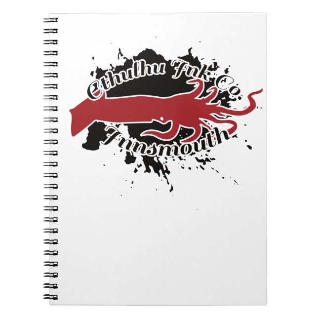 Innsmouth Cthulhu Ink Co. Notebook (Front)
