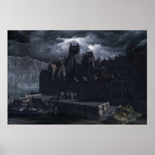 Innsmouth Harbour Poster