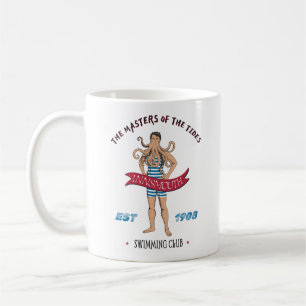 Innsmouth Lovecraft Cthulhu Swimming Club Coffee Mug