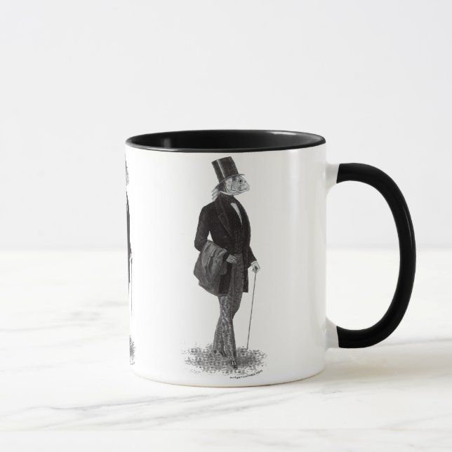 Innsmouth lovecraft gentleman mug (Right)