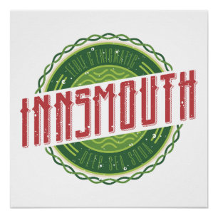 Innsmouth Lovecraft Soda Soft Drink Poster