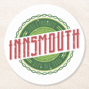 Innsmouth Lovecraft Soda Soft Drink Round Paper Coaster