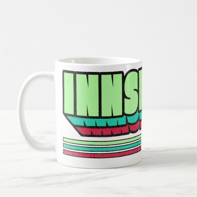 Innsmouth Retro Label Lovecraft Coffee Mug (Left)