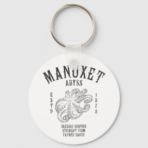 Innsmouth Seafood Deep-sea Squid Octopus Key Ring