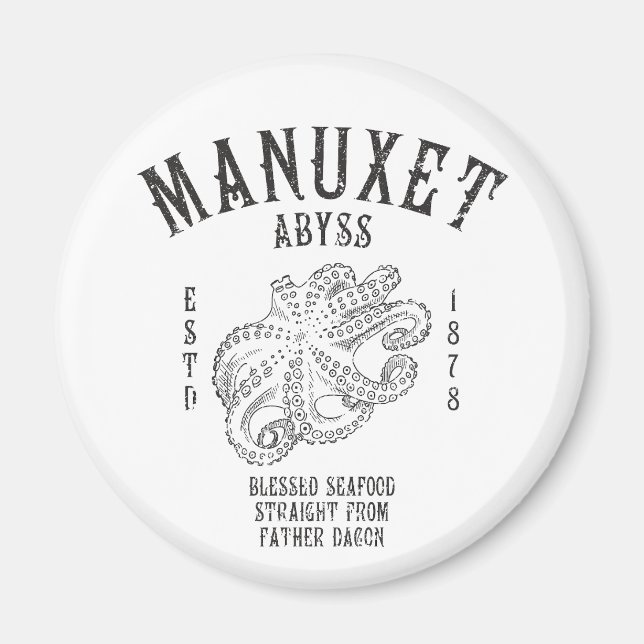 Innsmouth Seafood Deep-sea Squid Octopus Magnet (Front)
