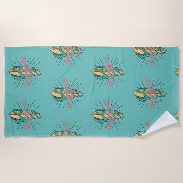 Innsmouth Surf Club Beach Towel (Front)
