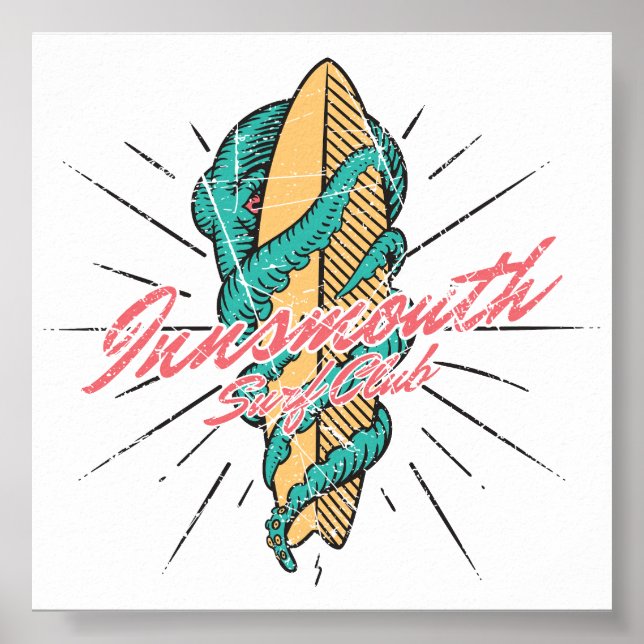 Innsmouth Surf Club Poster (Front)