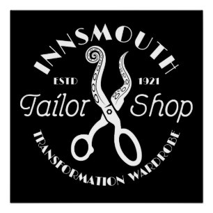 Innsmouth Tailor Lovecraft Poster