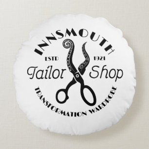 Innsmouth Tailor Lovecraft Round Cushion