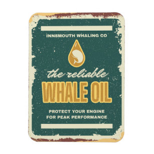 Innsmouth Whale Oil Lovecraft Magnet