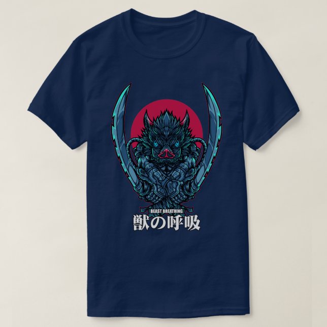 Inosuke Demon Slayer T-Shirt (Design Front)