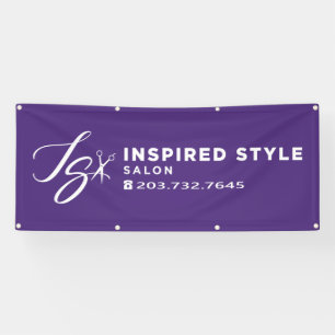 Inpired Style Salon Purple Banner