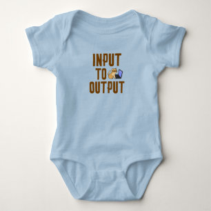 Input to Output Baby Bodysuit