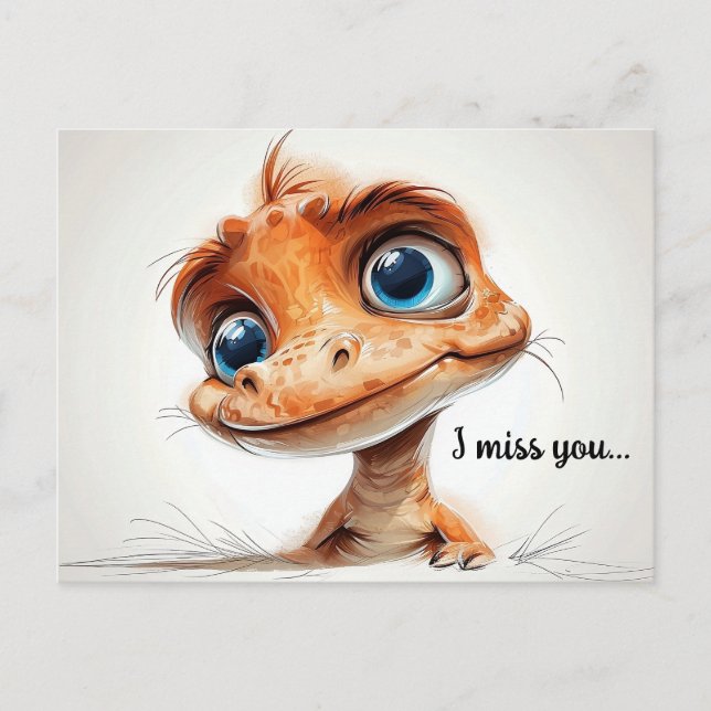 Inquisitive Eyes Postcard (Front)