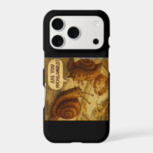 Inquisitive Snail & Michelangelo Parody Cartoon