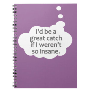 Insane custom colour notebook